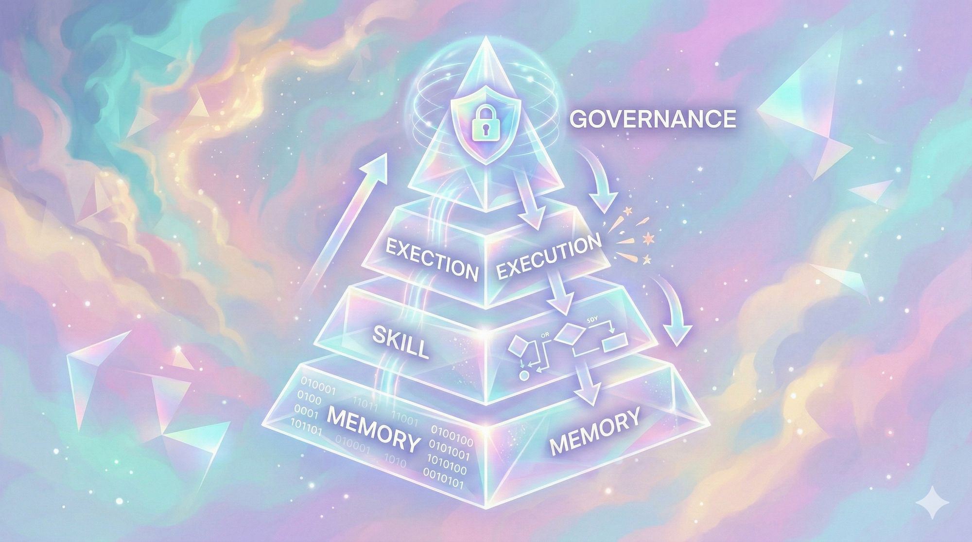 Personal agentic company layered architecture